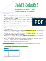 Evaluación Unidad II