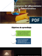 Resumen 3. Evolución Del Pensamiento Administrativo