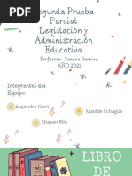 Segunda Prueba Parcial Legislación y Administración Educativa