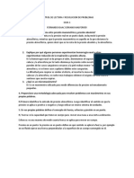 Control de Lectura y Resolucion de Problemas