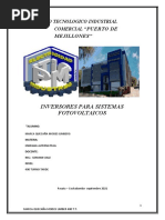 Inversores de Paneles Solares