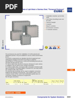 Series 8264: Ex D Enclosure System Made of Light Metal or Stainless Steel, "Flameproof Enclosure"