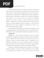 S CS Acoge RN Por Declaración de Testigo Fallecida