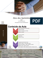 Aula 4 - Primeira e Segunda Viagem Missionária