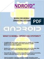 "Android": Boon For Mobile Operating Systems