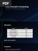 Neuromorphic Computing