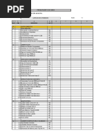 Listado de Actividades Sena II Costos y Presupuestos