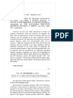 Moran v. Office of The President, G.R. No. 192957, September 29, 2014