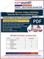 Ibps RRB Clerk Prelims Bundle PDF