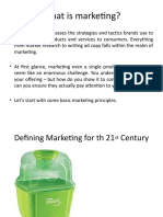 What Is Marketing