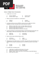 DBA121 Accounting Tutorial Questions Topic 5: Trading Entries Week 5, Semester 2, 2019