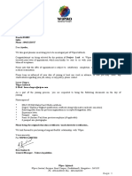 Wipro Offer Letter