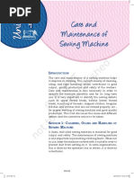 Care and Maintenance of Sewing MC Ivsm104