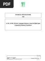 GTP and Tech Spec of Polymer Disc Insulator 979