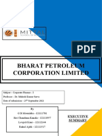 CorFin BPCL Assignment.