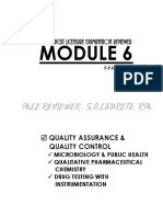 Phle Reviewer Module 6 Qa QC