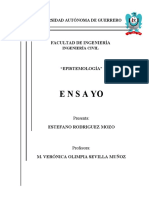 Ensayo Epistemología Estefano