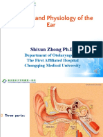 Anatomy and Physiology of Ear