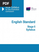 English Standard Stage 6 Syllabus 2017