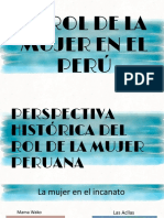 Rol de La Mujer en El Perú