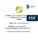 Examen Diagnostico Analisis Numerico