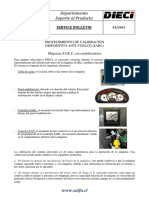 Calibración SARL de Equipos Telescópicos