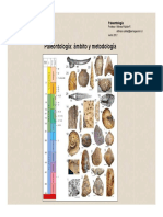 1.paleontología, Introd., Ámbito y Metodología