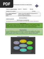 9-7 Ruta de Aprendizaje 6 Textos Continuos y Discontinuos