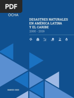 Ocha-Desastres Naturales Esp