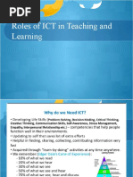 ICT in Teaching and Learning