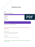 Personal Identification and Ballistics