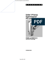 Exsite Ip Series Explosionproof PTZ and Fixed Systems: O P E R A T I O N