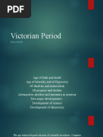 Victorian Period Lecture One