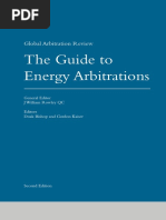 The Guide To Energy Arbitrations: Global Arbitration Review