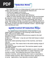 Speed Control of Induction Motor