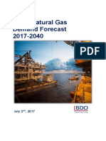 Israel Natural Gas Demand Forecast 2017-2040: July 2, 2017