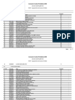 Listas de Classificacao Final