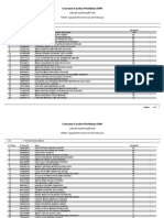 Listas de Classificacao Final