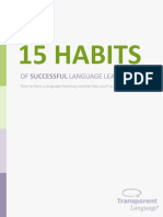 15 Habits of Successful Language Learners