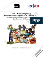 TVL-HE (Caregiving) Activity Sheet - Quarter 4 - Week 5