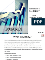 Money and Inflation Economic I