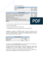 AVA1 - Contabilidade de Custos