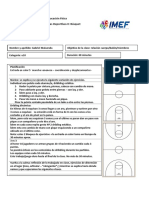 Planificacion Dribbling 3ºB