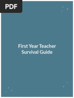 New Teacher Survival Guide