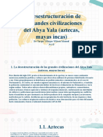 La Desestructuración de Las Grandes Civilizaciones Del Abya Yala (Aztecas, Mayas Incas) PDF