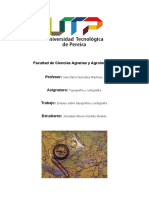 Ensayo Sobre Topografía y Cartografía