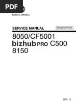 SvcField8050 C500 CF5001MANUAL