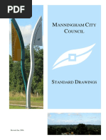 Manningham City Council - Drains Standard Drawings