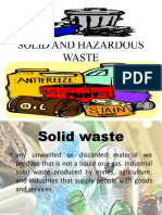 Solid and Hazardous Waste