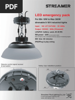 YH27F-40W 120VAC LiFePO4 datesheet改